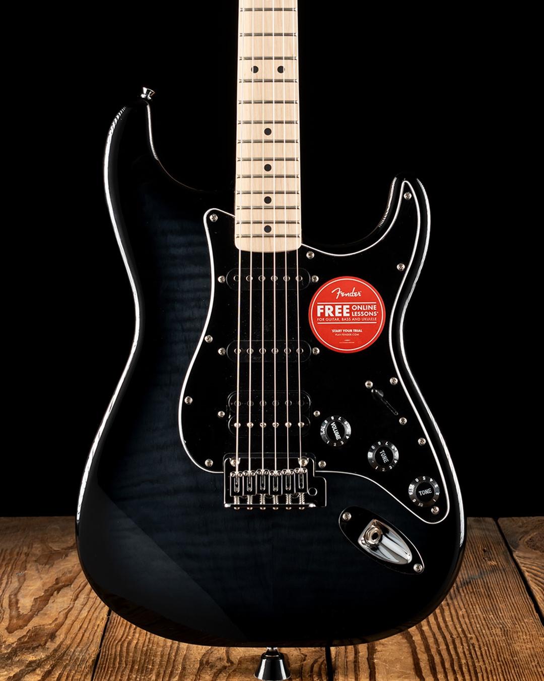 Squier Affinity Series Stratocaster FMT HSS - Black Burst
