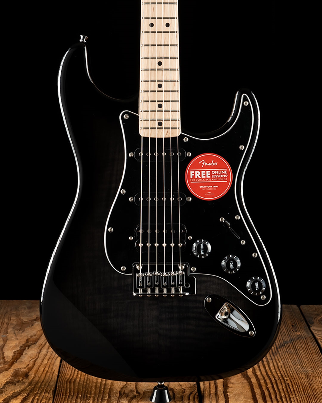 Squier Affinity Series Stratocaster FMT HSS - Black Burst