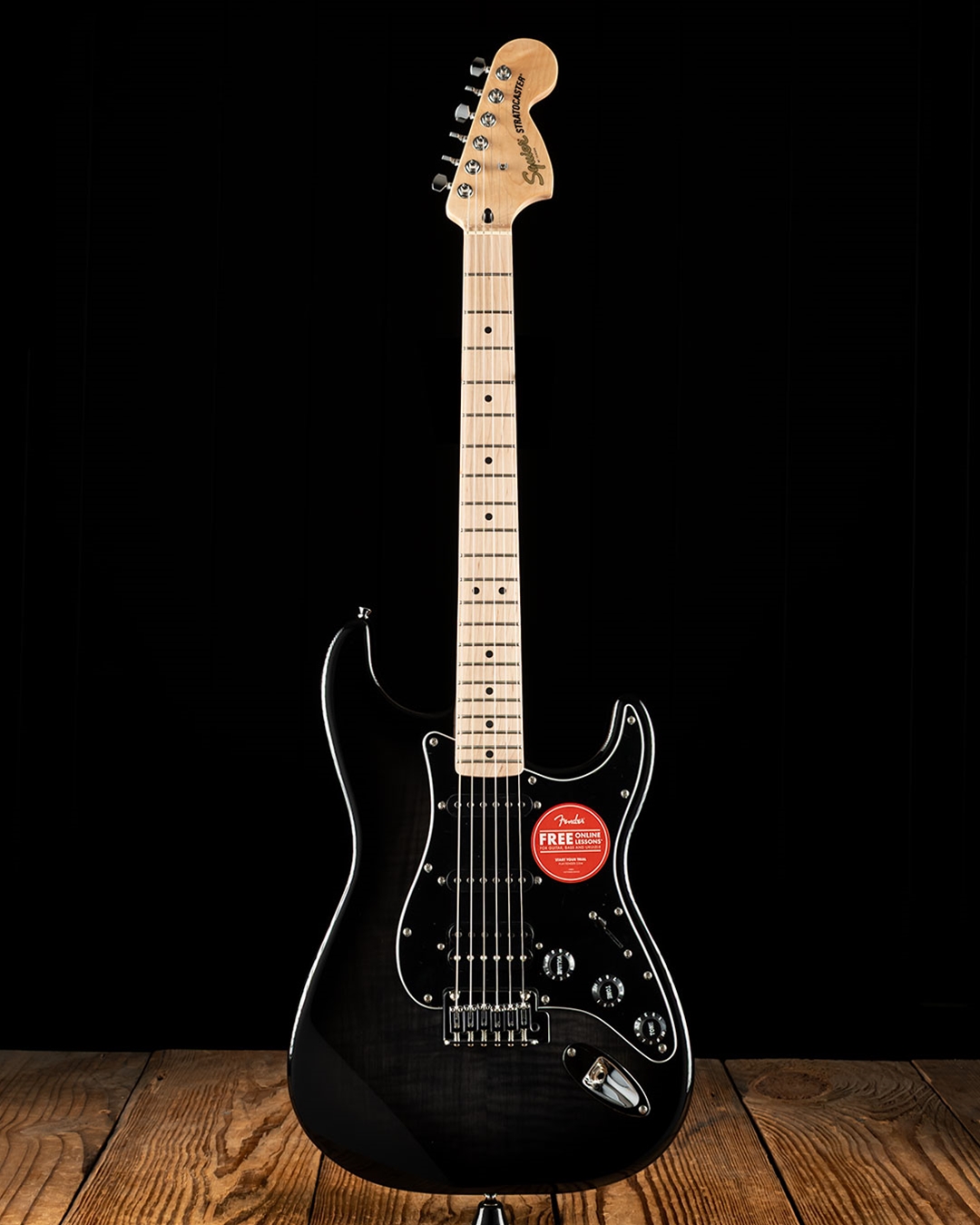 Squier Affinity Series Stratocaster FMT HSS - Black Burst Squier Affinity Series Stratocaster FMT HSS - Black Burst