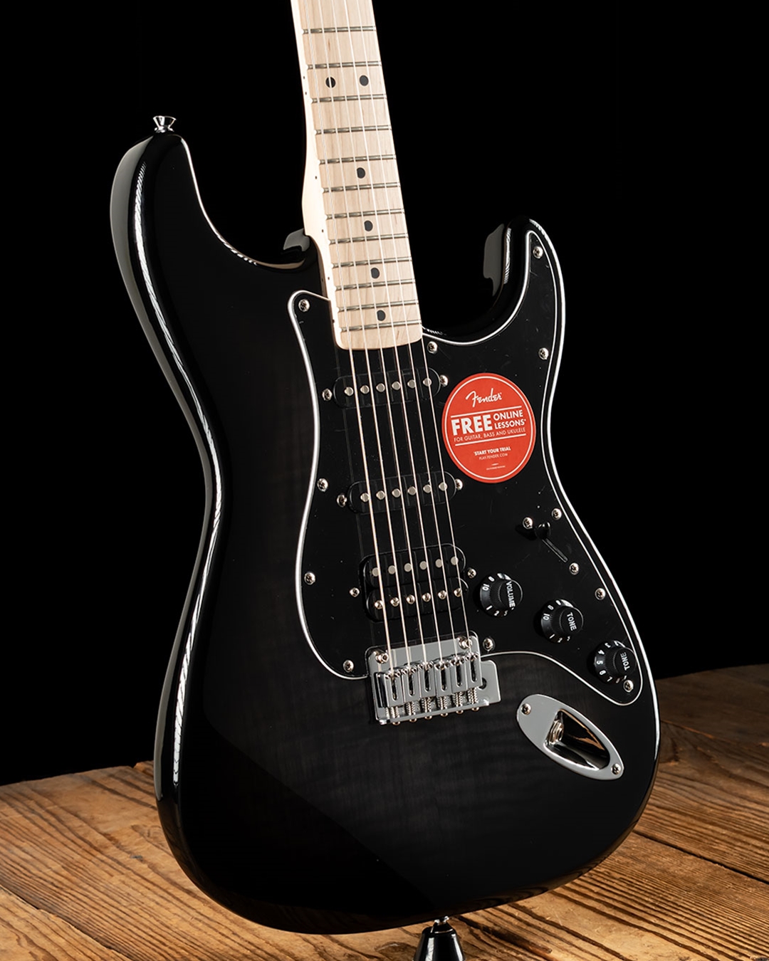 Squier Affinity Series Stratocaster FMT HSS - Black Burst Squier Affinity Series Stratocaster FMT HSS - Black Burst