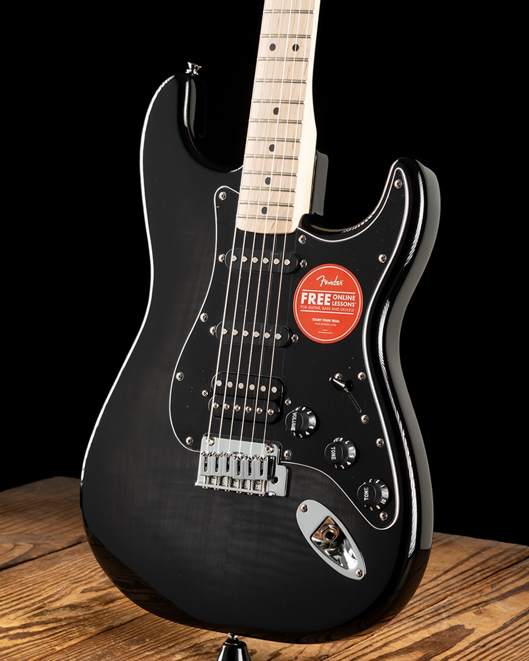 Squier Affinity Series Stratocaster FMT HSS - Black Burst Squier Affinity Series Stratocaster FMT HSS - Black Burst