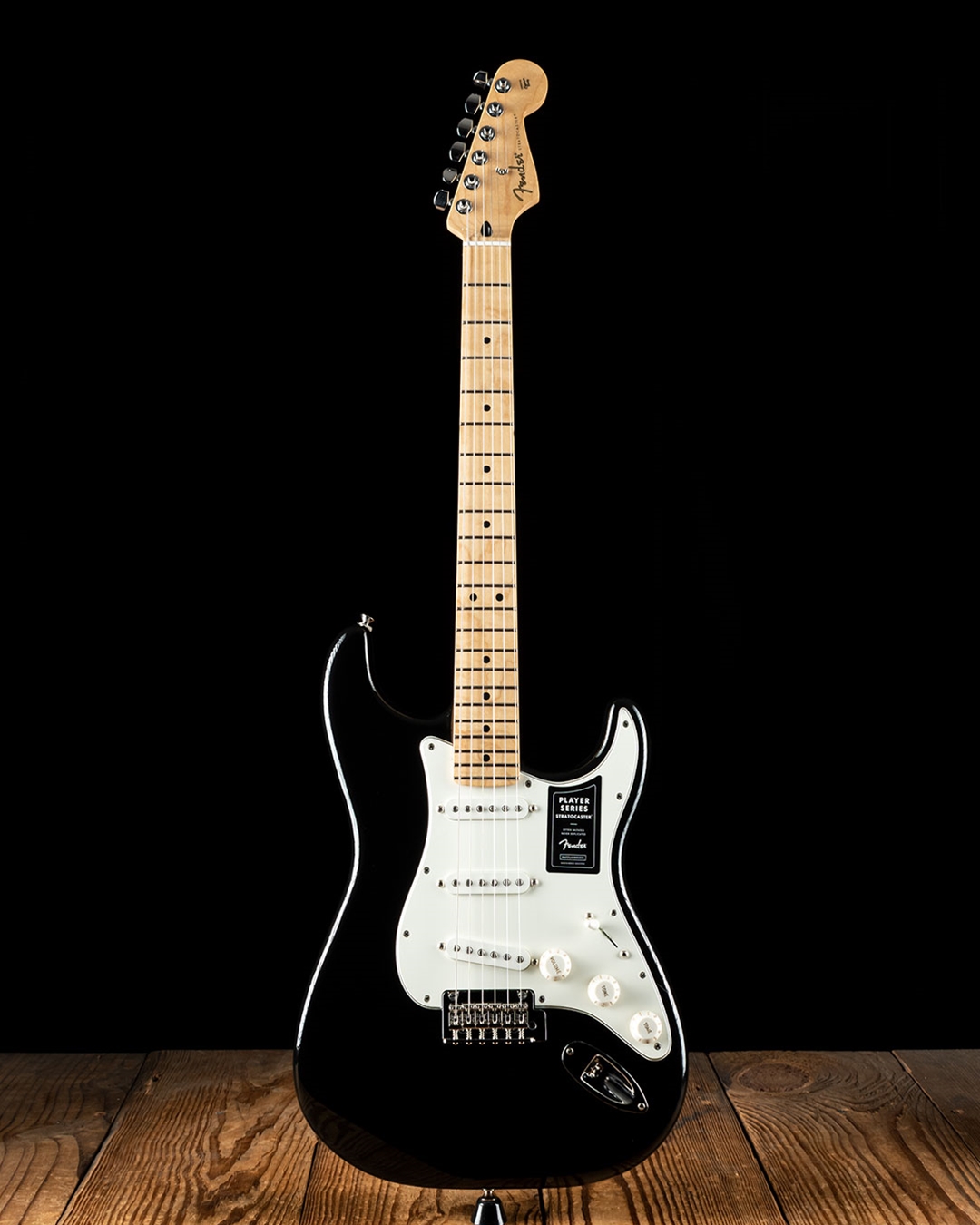 ギター fender player stratocaster black Fender Player Stratocaster Maple Fingerboard Limited-Edition