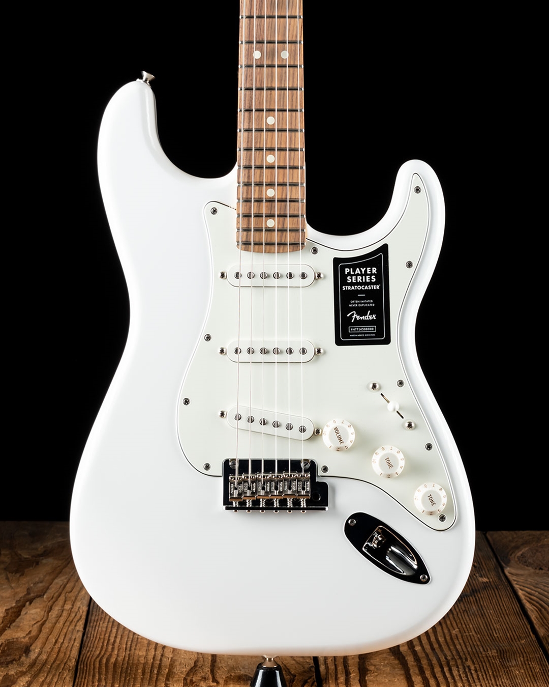 ギター Fender Player Stratocaster Polar White Fender Player Stratocaster - Polar White