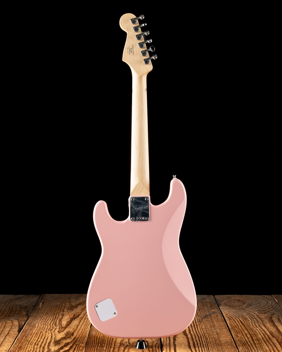 SQUIER MINI STRAT V2 - shell pink Guitare électrique enfant Squier