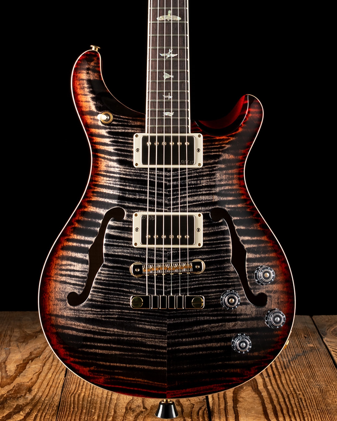 PRS McCarty 594 Hollowbody II - Charcoal Cherry Burst