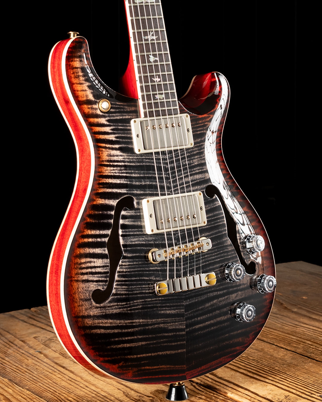 PRS McCarty 594 Hollowbody II - Charcoal Cherry Burst