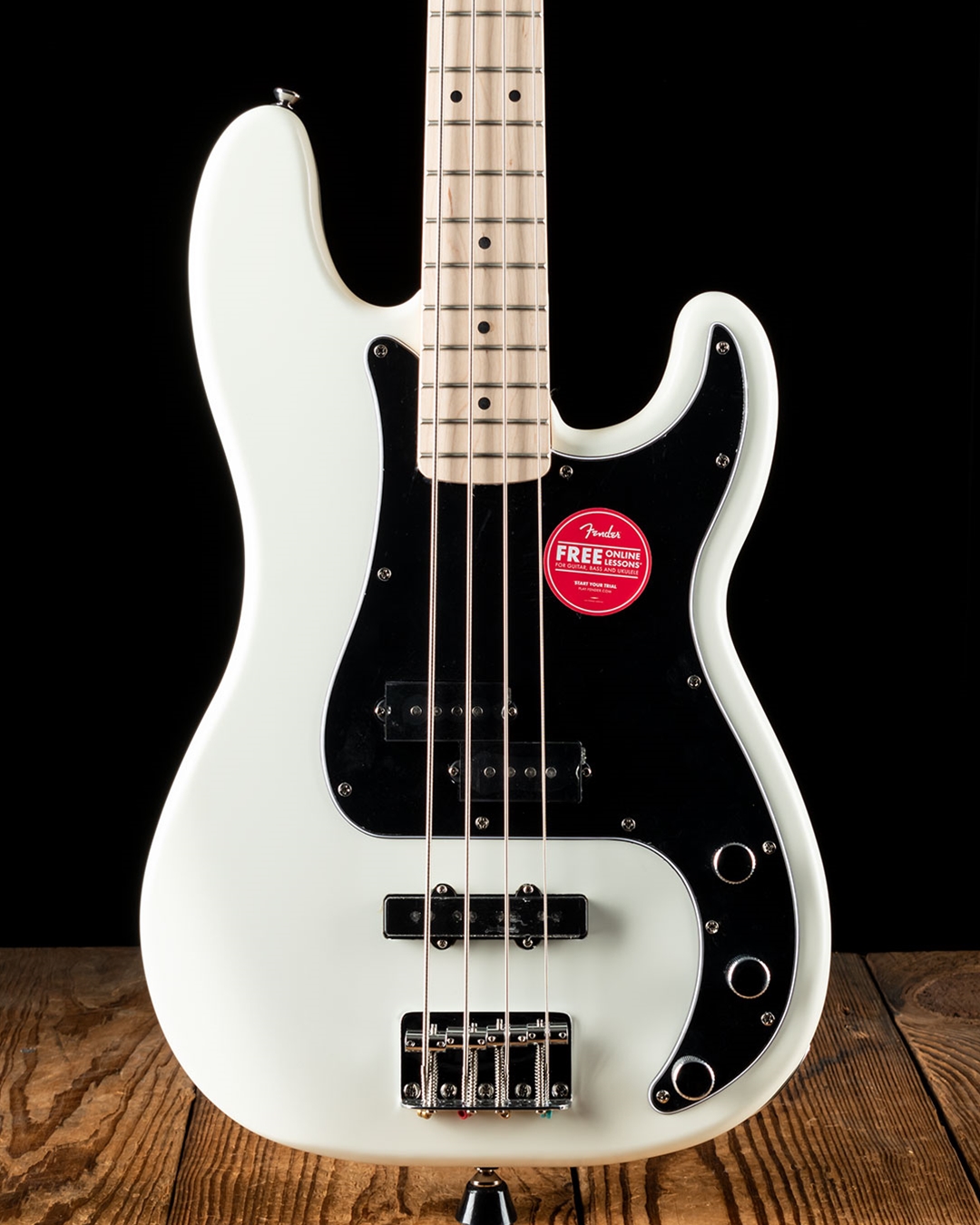 Olympic White Squier Affinity Series Precision Bass PJ 