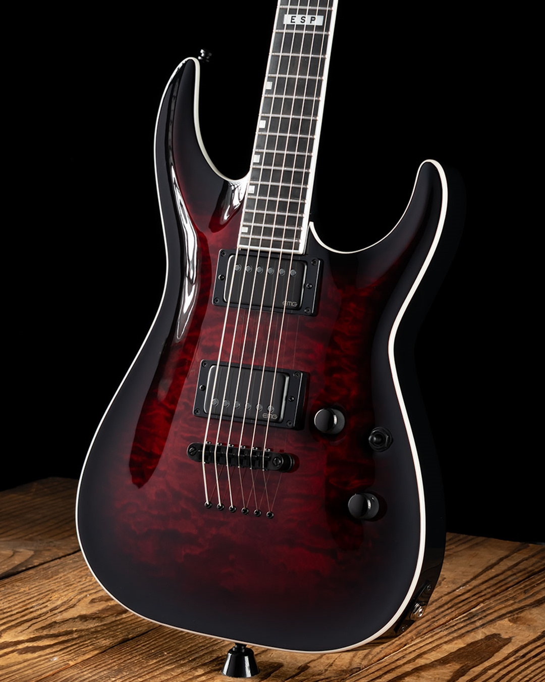 ESP E-II Horizon NT-II - See Thru Black Cherry Sunburst