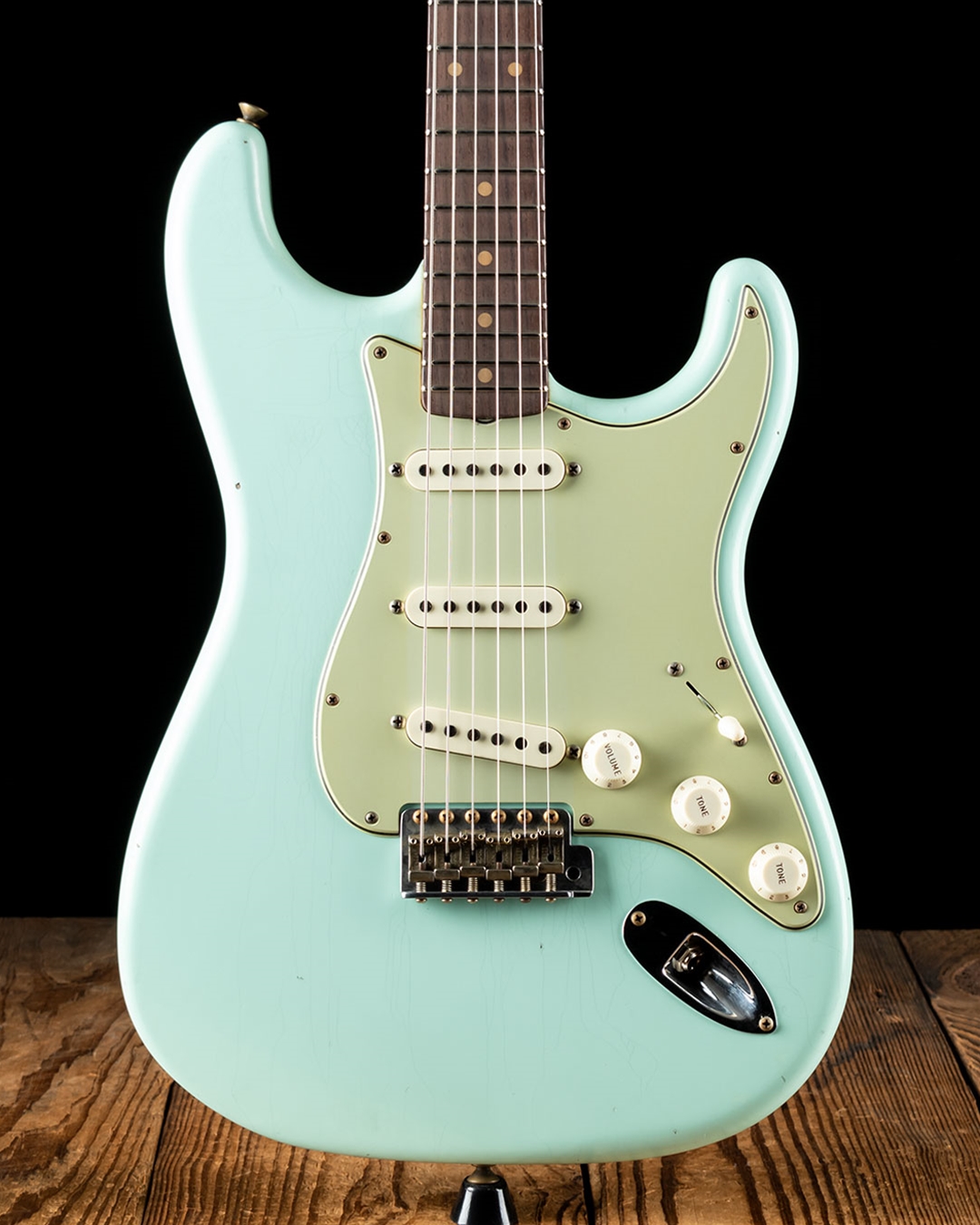 Fender Custom Shop LTD 1960 Journeyman Relic Strat - Aged Surf Green