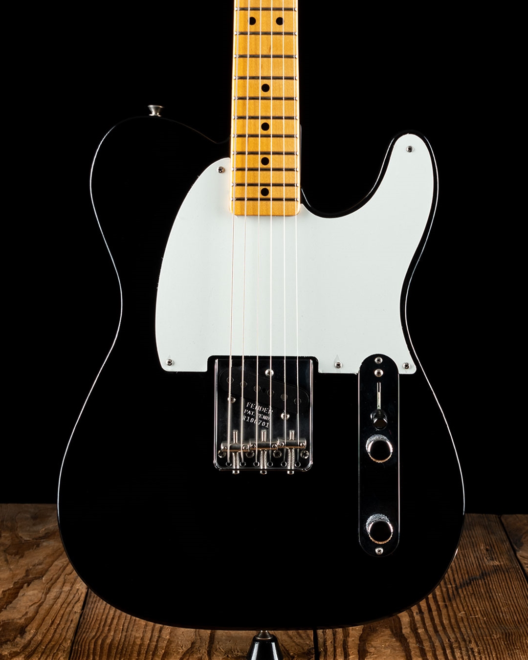 Fender Custom Shop Esquire テレギブ Fender Custom Shop Vintage Custom 1950 Pine Esquire - Aged Black