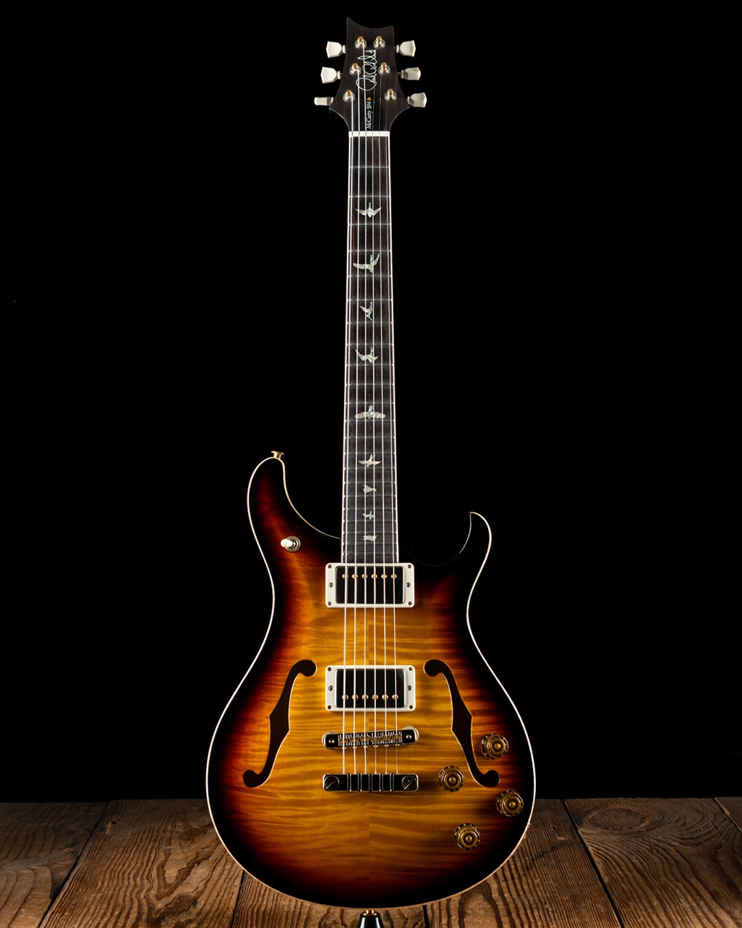PRS McCarty 594 Hollowbody II (10 Top) - Tri-Color Burst