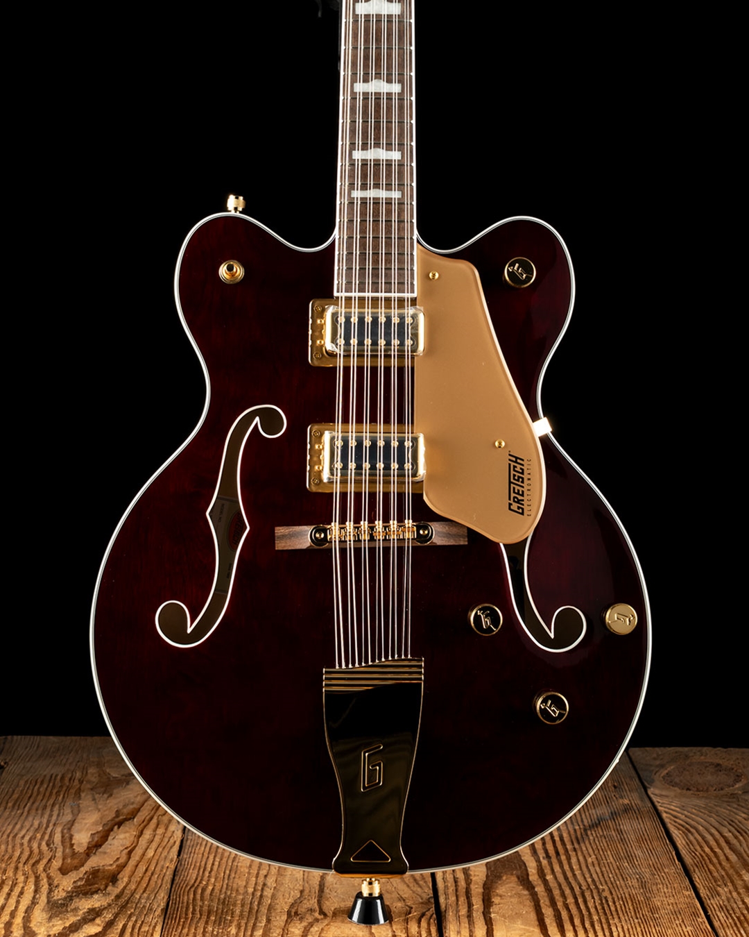 Gretsch G5422G-12 Electromatic Classic Hollowbody Double-Cut 12-String W/ Gold  Hardware, Walnut Stain, For Sale