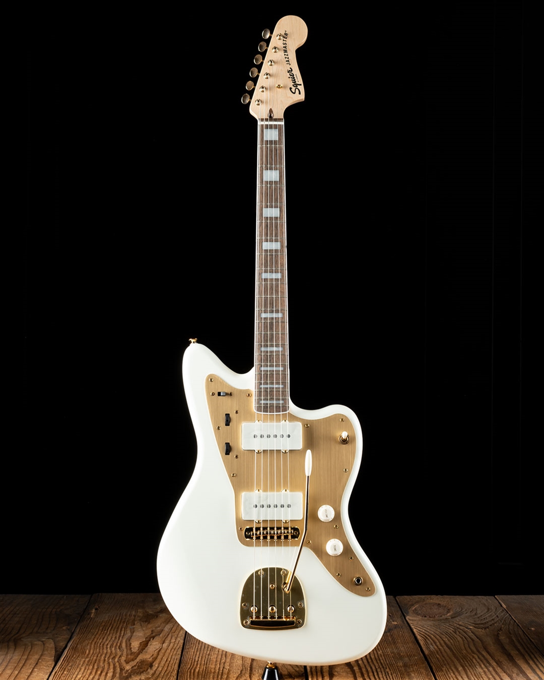 Squier Gold Edition 40th Anniversary Jazzmaster - Olympic White
