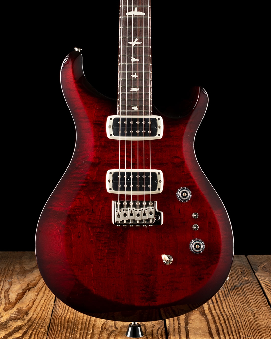 PRS S2 Custom 24 08 Fire Red Burst