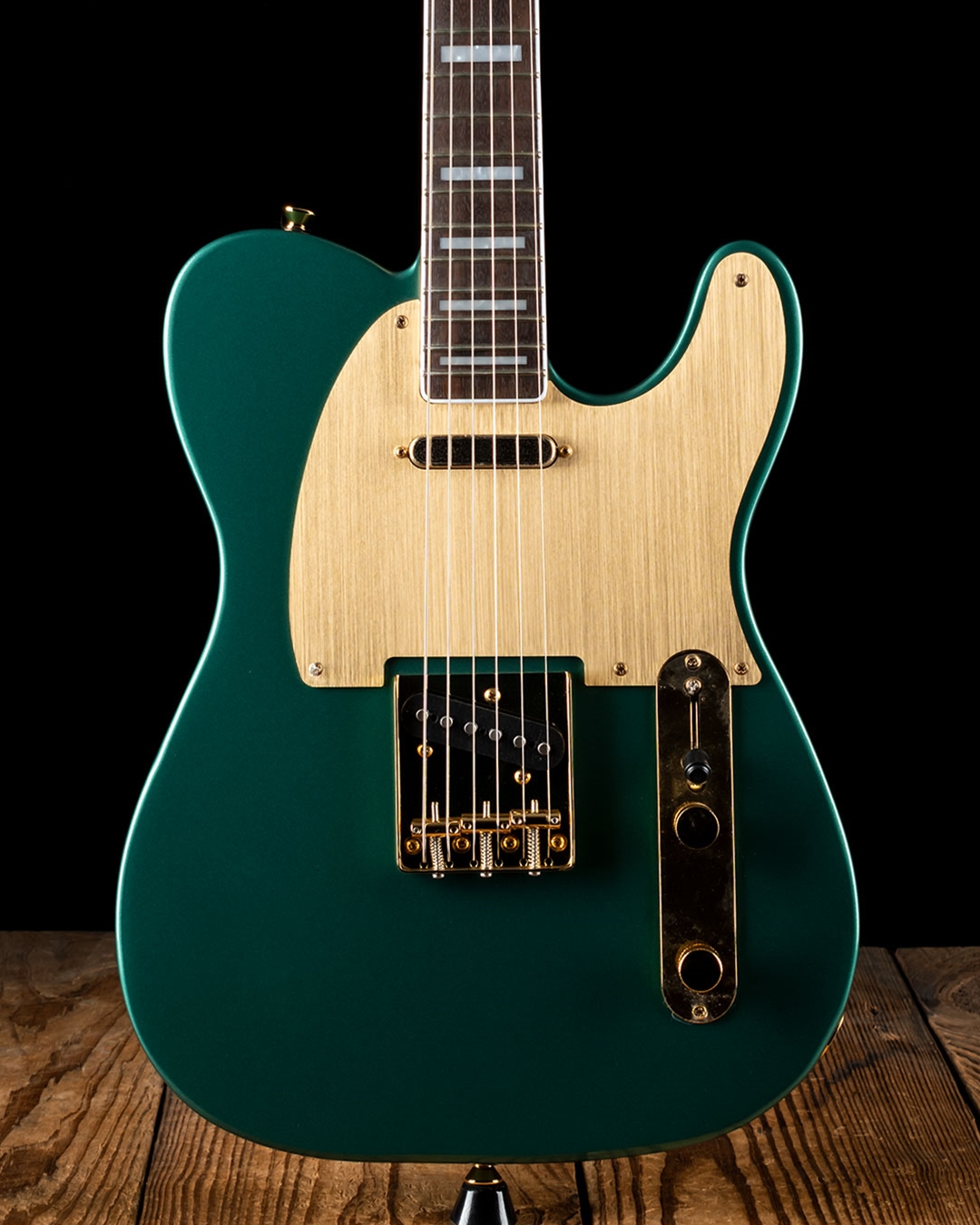 Squier Gold Edition 40th Anniversary Telecaster Sherwood Green