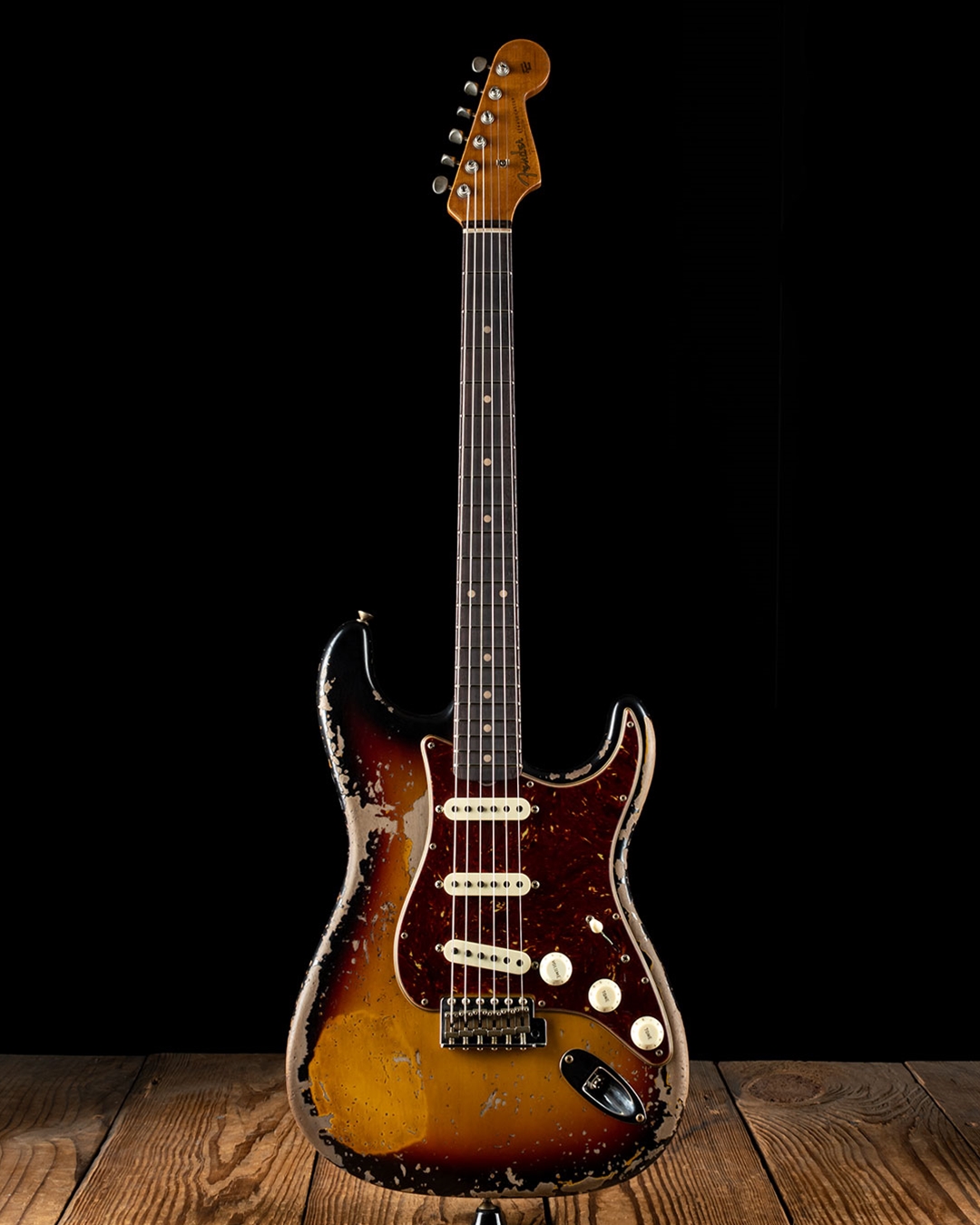 Fender Custom Shop Roasted '61 Strat - Aged 3-Color Sunburst