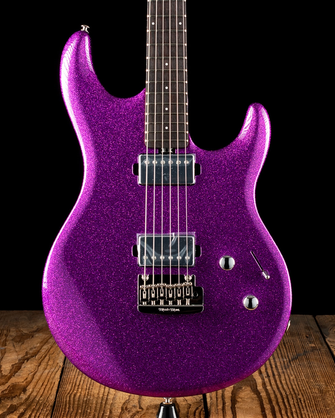 Music Man Luke III HH - Fuschia Sparkle