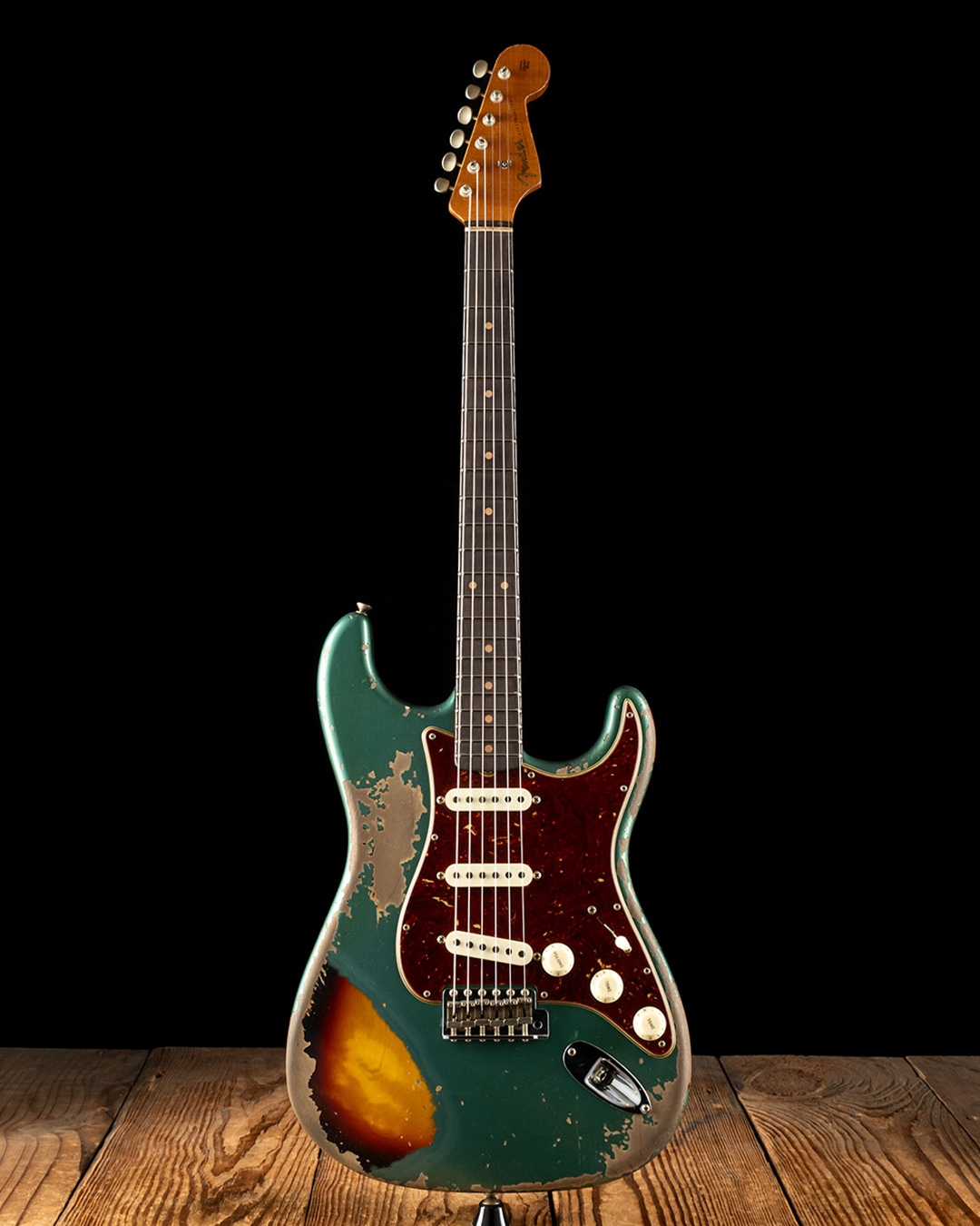 Fender Custom Shop Roasted '61 Strat - Aged Sherwood Metallic