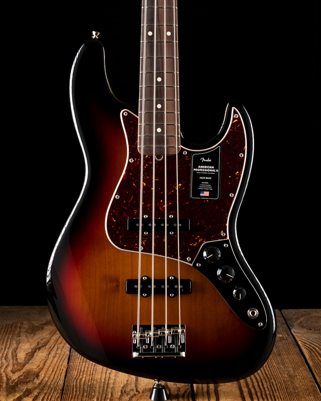 Fender American Professional II Jazz Bass - 3-Color Sunburst