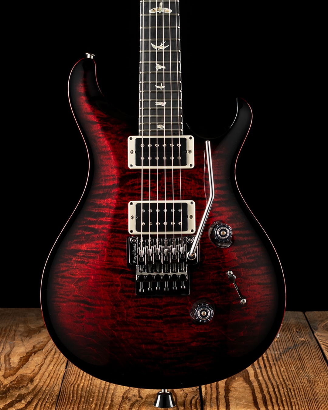 ギター PRS custom24 Floyd 10Top Fire Red Burst PRS Custom 24 Floyd 10 Top (Fire Red Burst) inc Hard Case