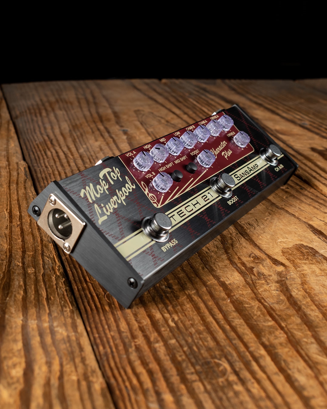 Tech 21 SansAmp Character Plus Mop Top Liverpool Boost Pedal