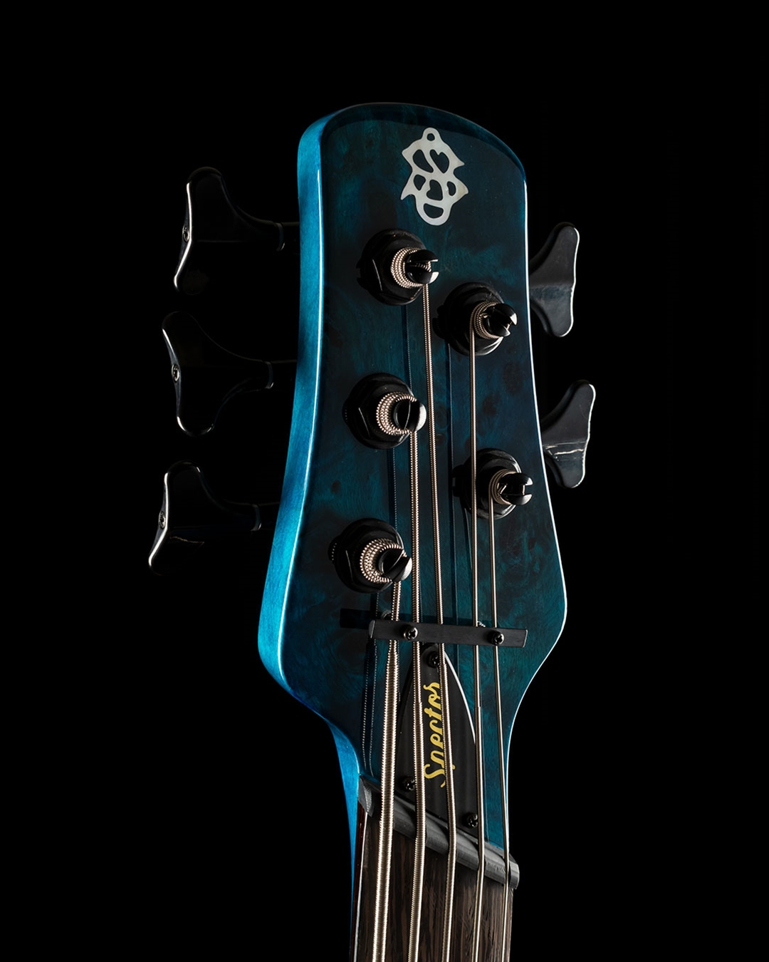 Spector NS Dimension 5 - Black & Blue Gloss