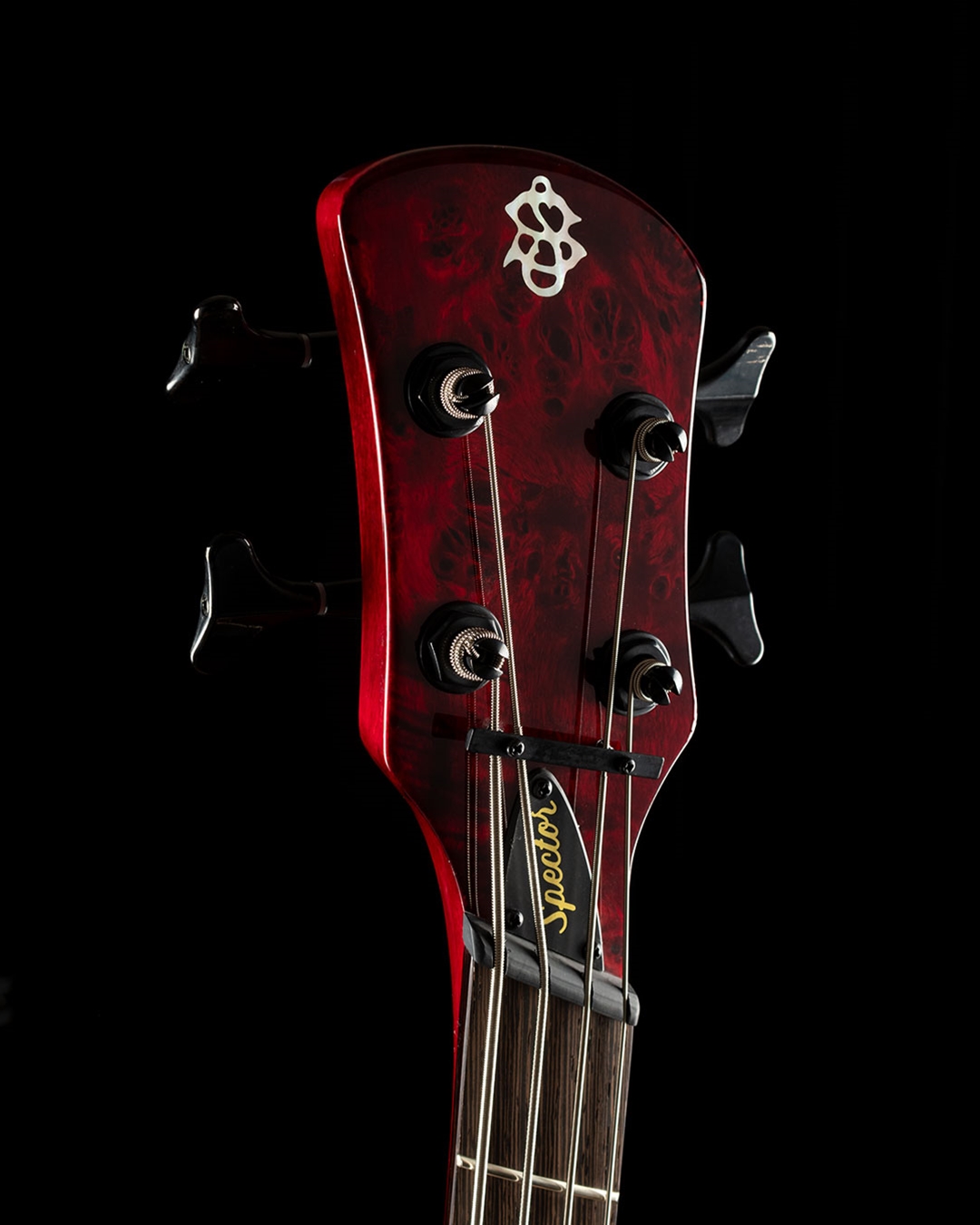 Spector NS Dimension 4 - Inferno Red Gloss