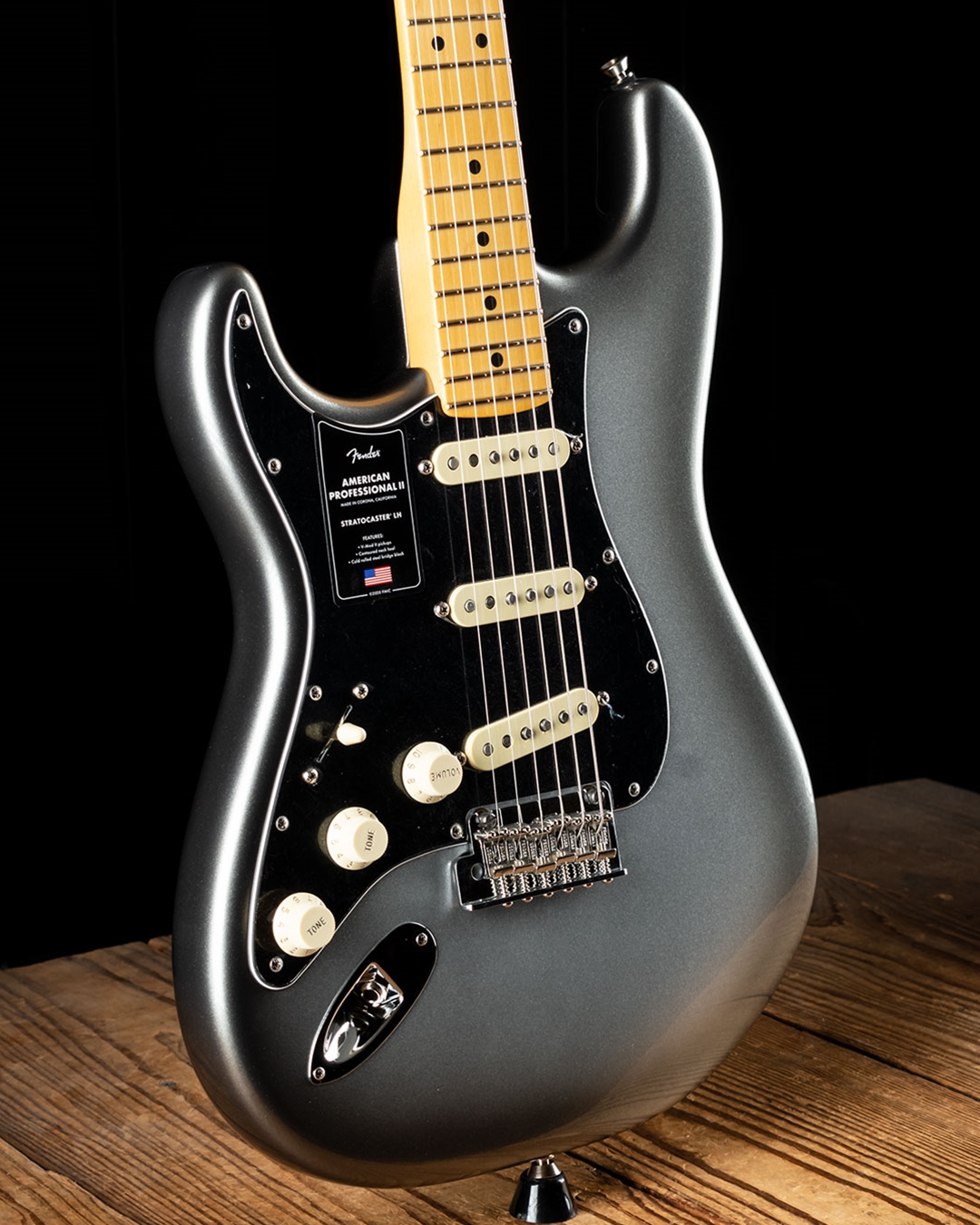 Fender American Professional II Stratocaster (Lefty) - Mercury