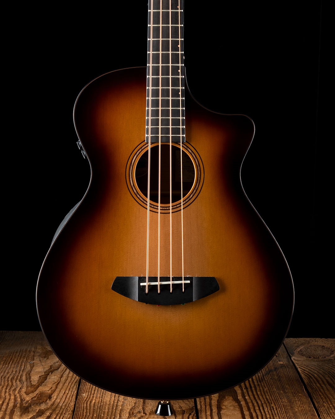 Breedlove Solo Pro Concerto Bass CE Red Cedar African Mahogany Edgeburst