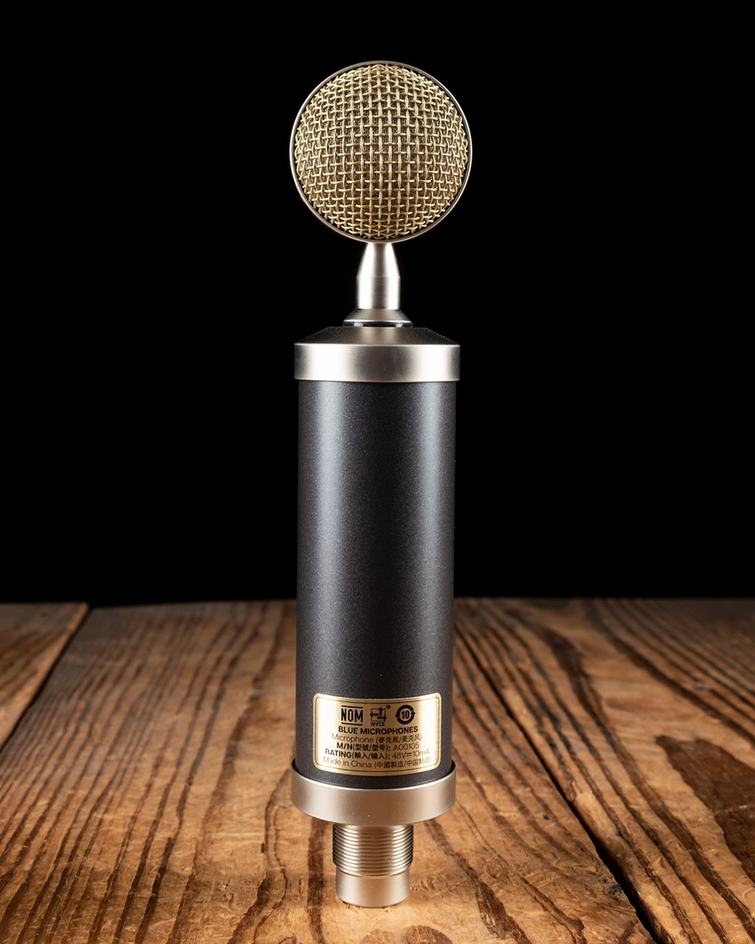 Blue Baby Bottle Microphone