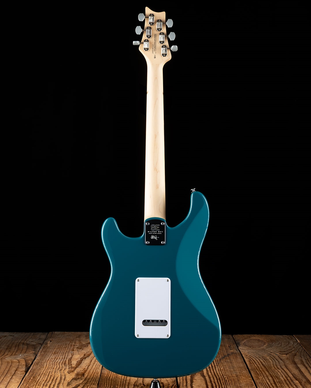 PRS SE Silver Sky Maple - Nylon Blue
