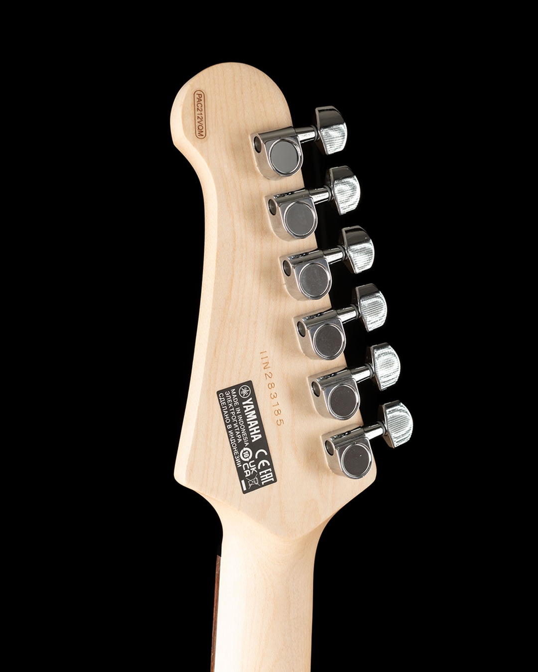 Yamaha PAC212VQM Pacifica Series - Caramel Brown