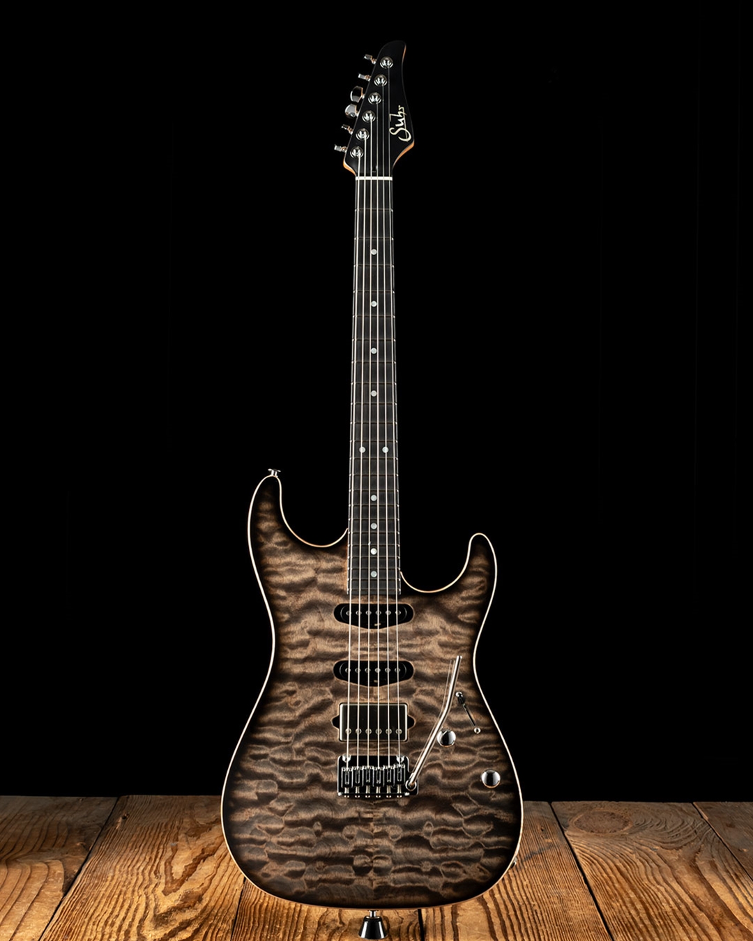 Suhr Standard Swamp Ash Electric Guitar Natural with Indian