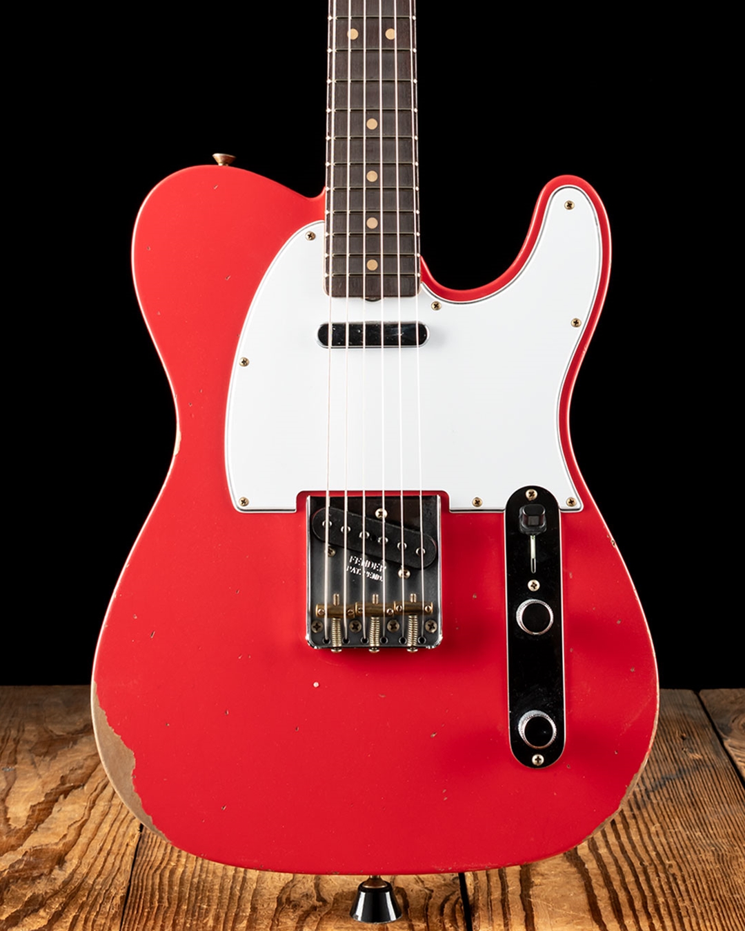 Fender Custom Shop 63 Telecaster Relic Fiesta Red