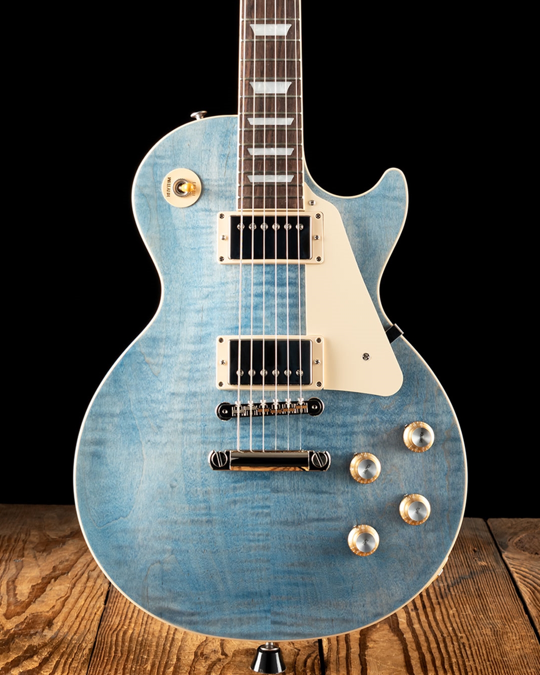 Gibson Les Paul Standard 60s Figured Top Ocean Blue (275) - Willcutt Guitars