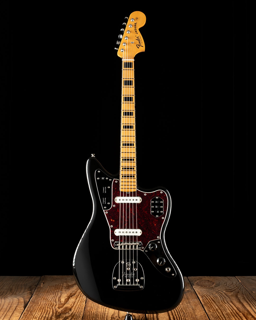 ギター Fender Vintera ii Jaguar Fender Vintera II '70s Jaguar Electric Guitar Black | Guitar