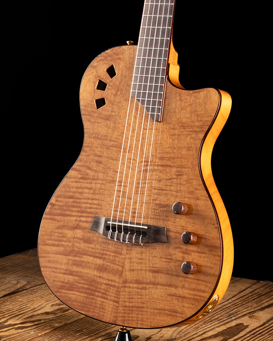 Cordoba Stage Natural Nylon Electric - Amber