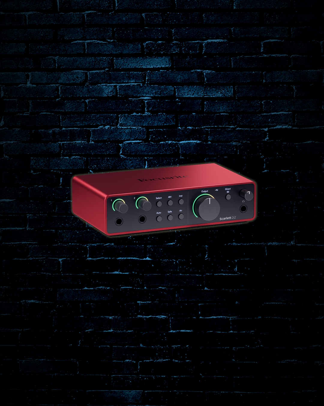 Focusrite Scarlett 2i2 - 2x2 USB Audio Interface (4th Gen)