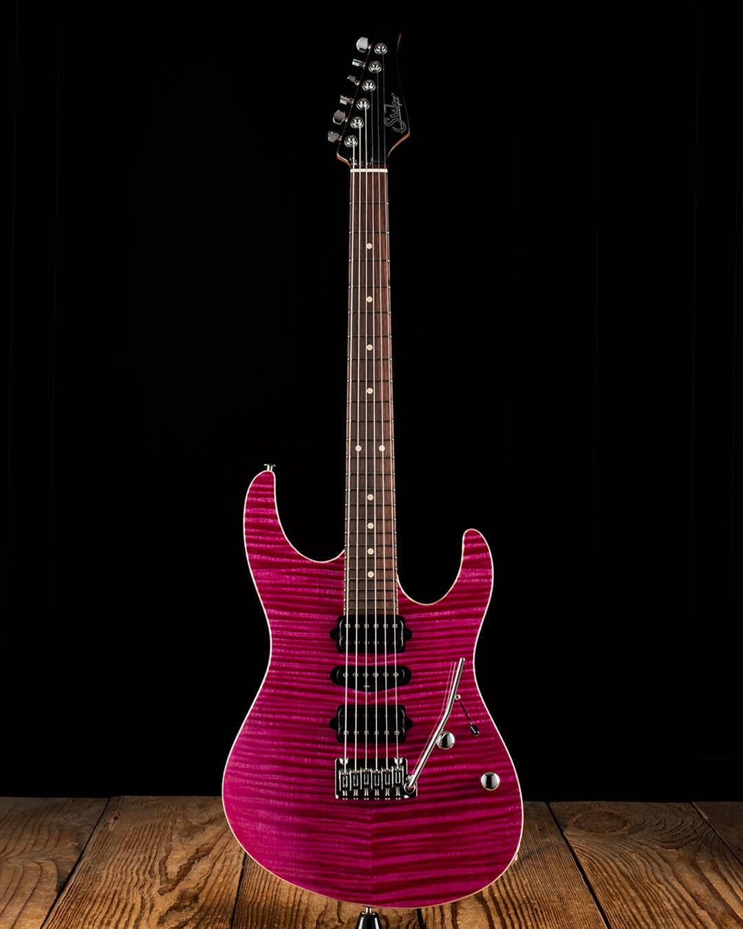 Suhr Custom Modern HSH Flame Maple Top Rosewood Board