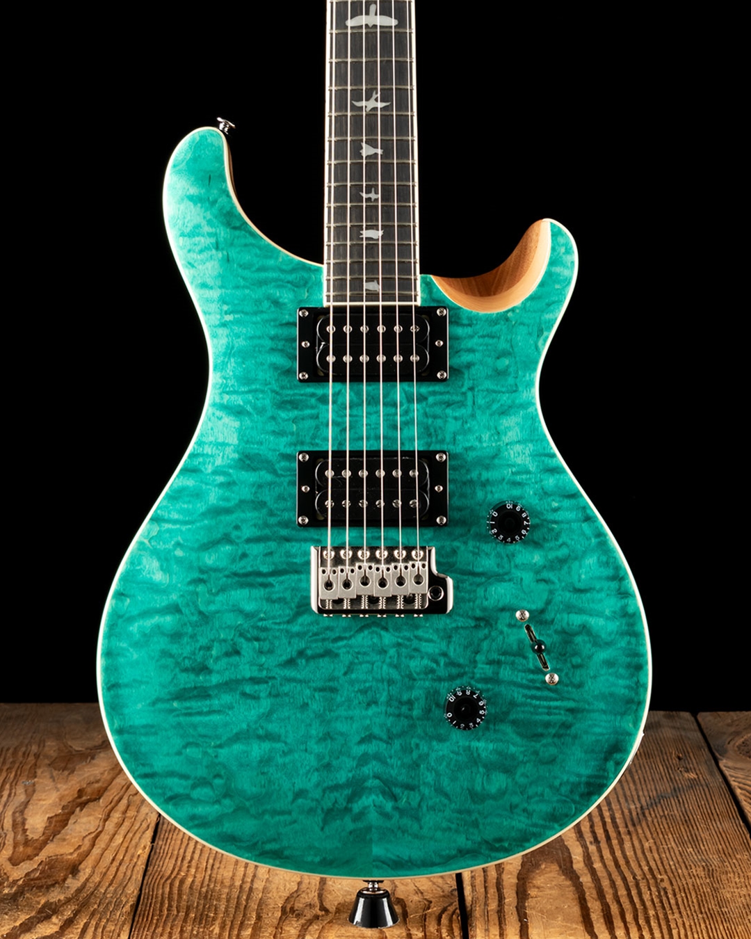 PRS SE Custom 24 Quilt - Turquoise