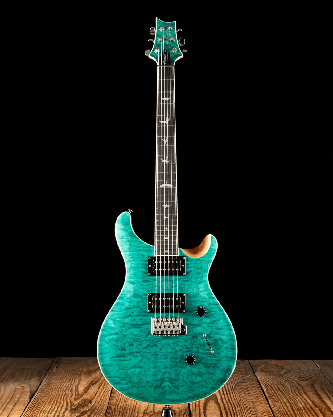PRS SE Custom 24 Quilt - Turquoise