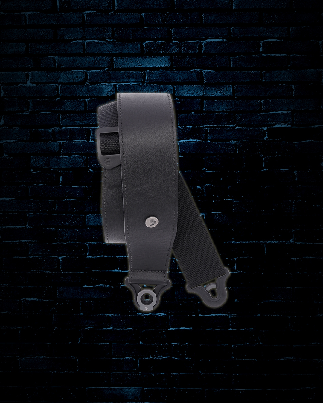 Planet Waves 2.5 Comfort Leather Auto Lock Guitar Strap Black