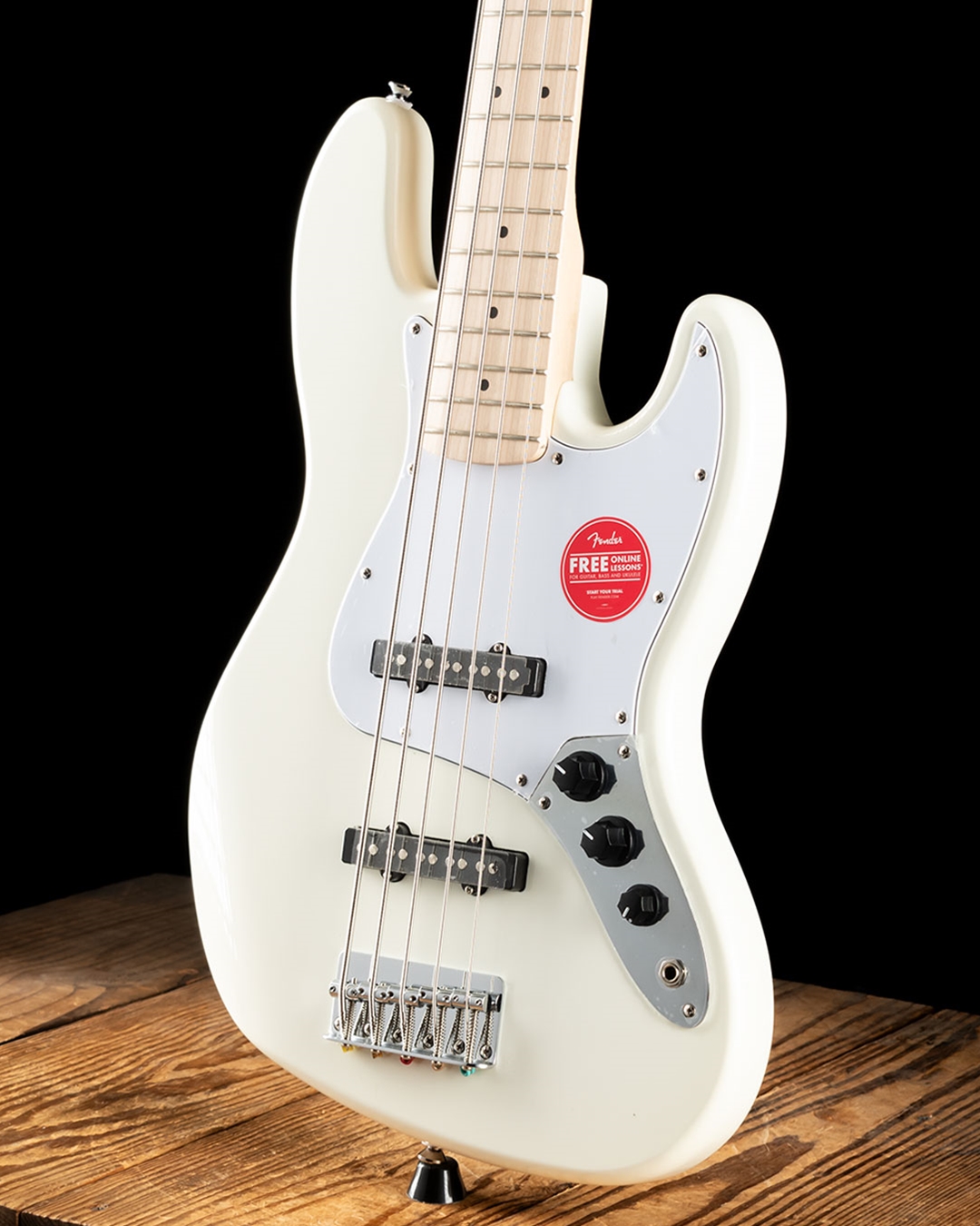 Squier Affinity Series Jazz Bass V - Olympic White