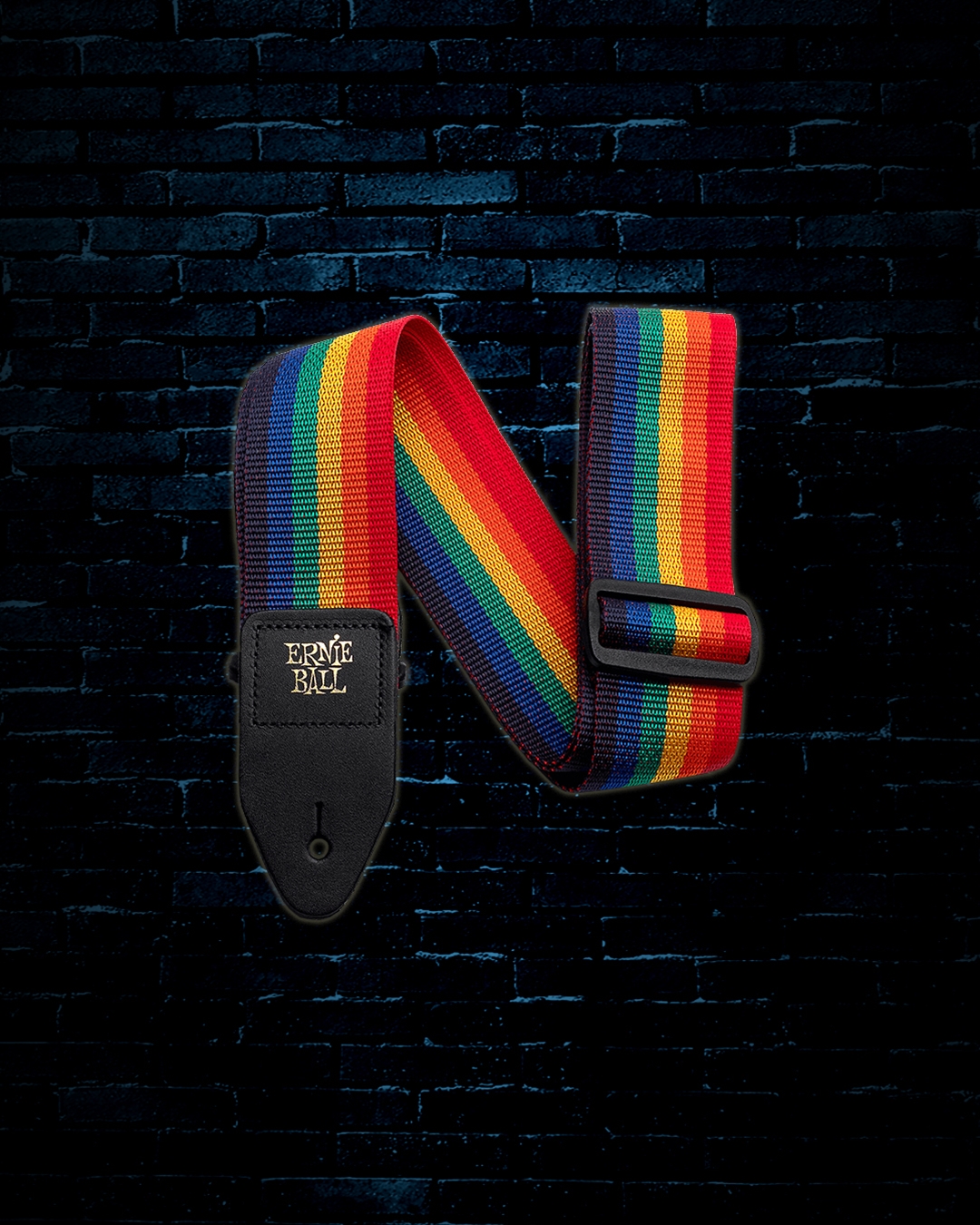 Music Man 2 Polypro Guitar Bass Strap Rainbow