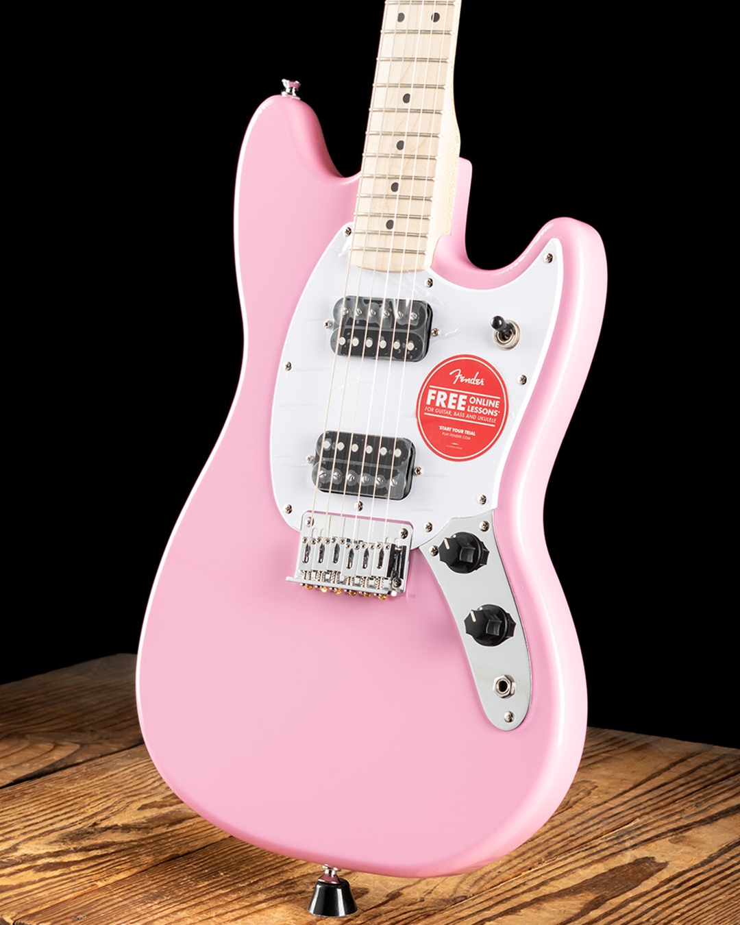 Squier Sonic Mustang HH - Flash Pink