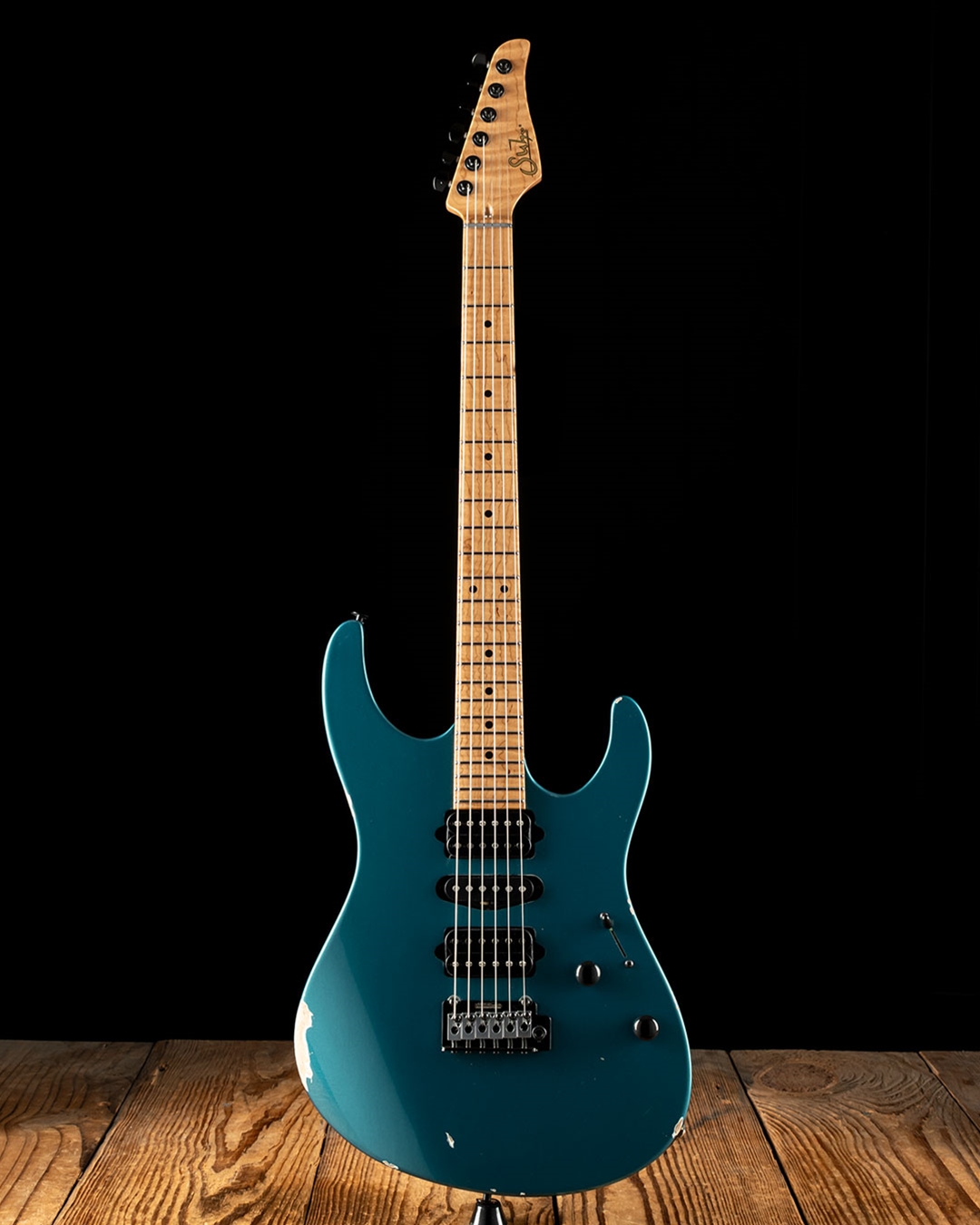 suhr modern antique 中古品 Suhr Modern Antique Custom Alder - Ocean Turquoise Metallic