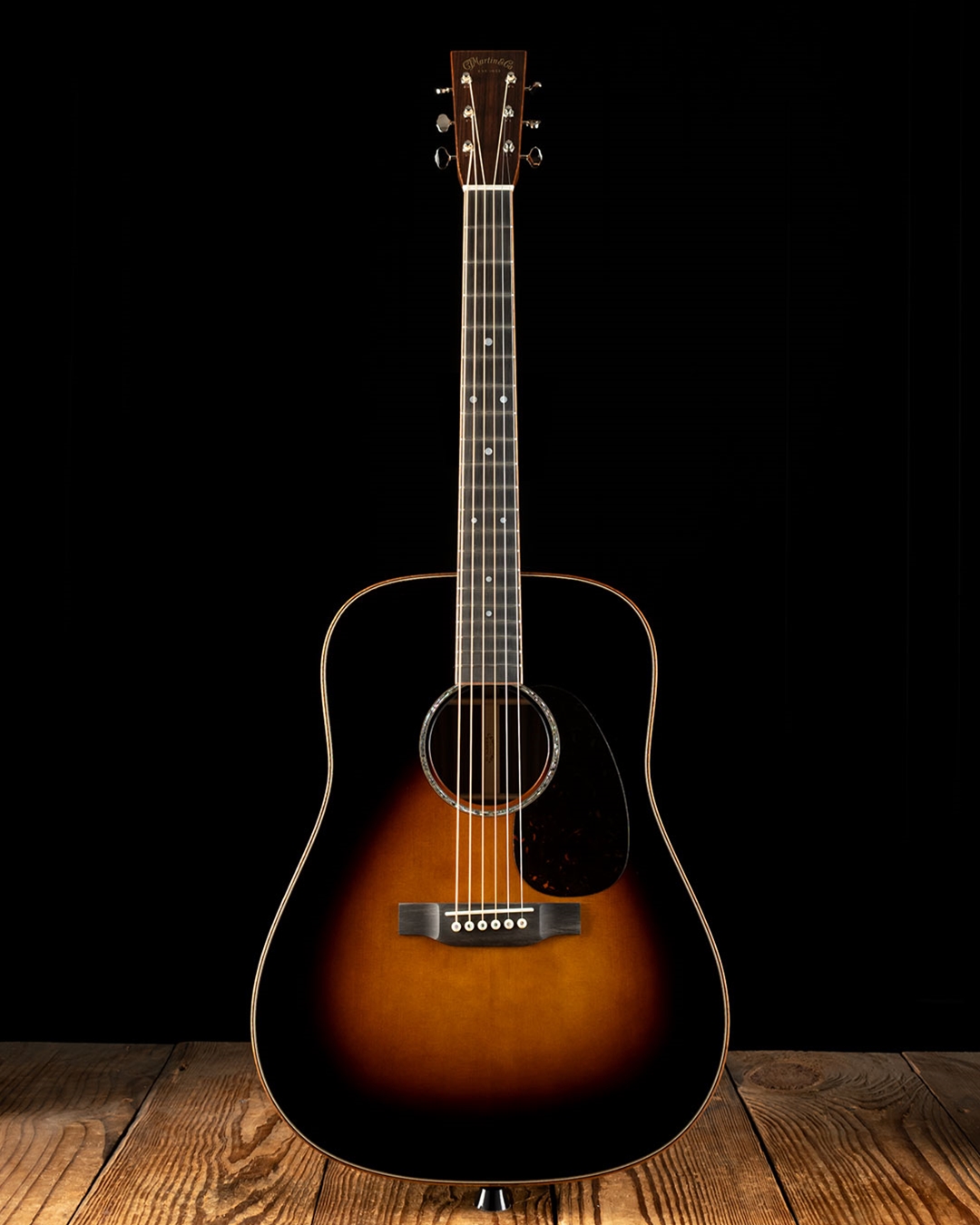 martin tobacco sunburst Martin Custom Shop D-14 Fret Dreadnought