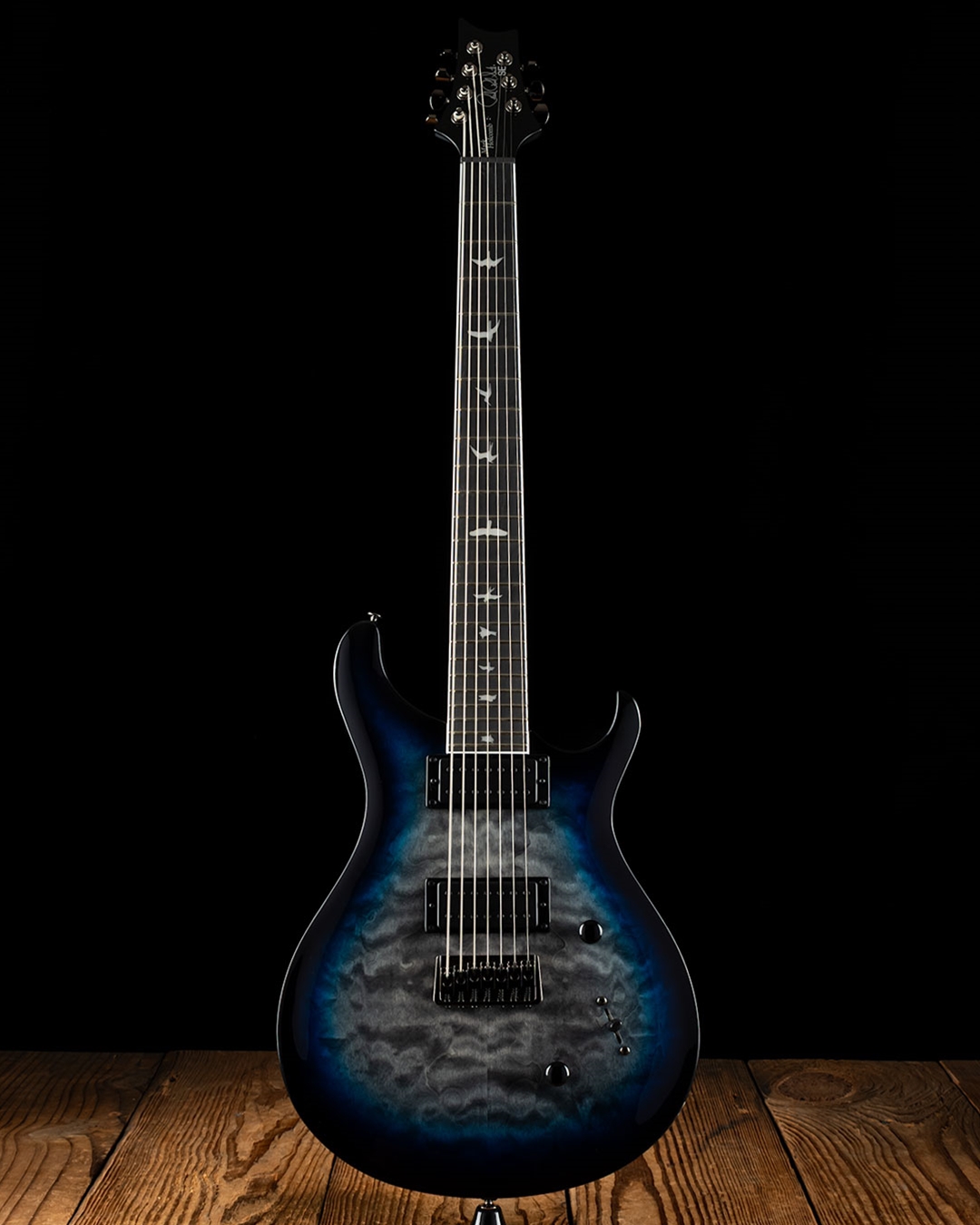 PRS SE Mark Holcomb SVN blue burst 7弦 PRS SE Mark Holcomb SVN 7-String Electric Guitar Holcomb
