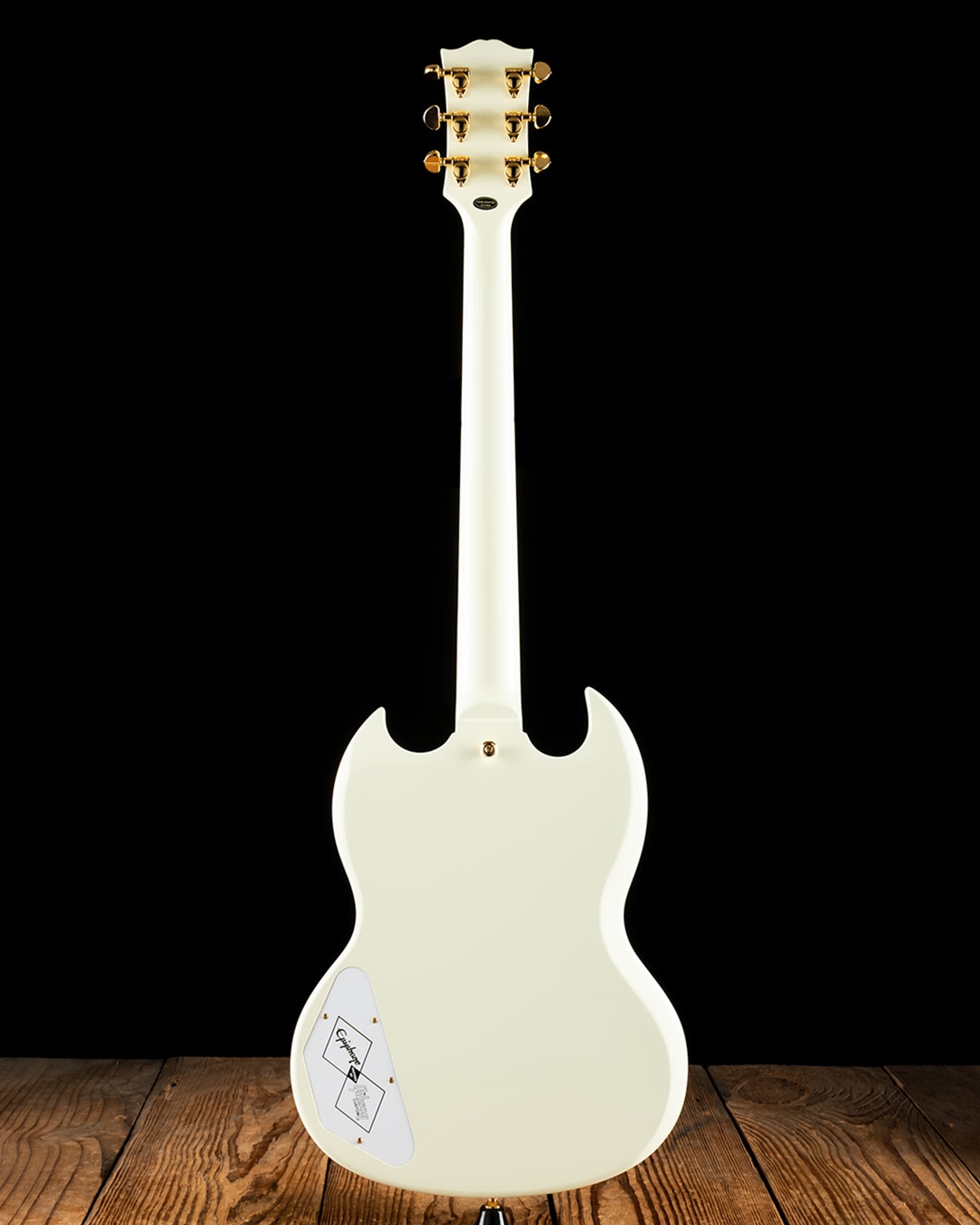 Epiphone 1963 SG Custom With Maestro - Classic White