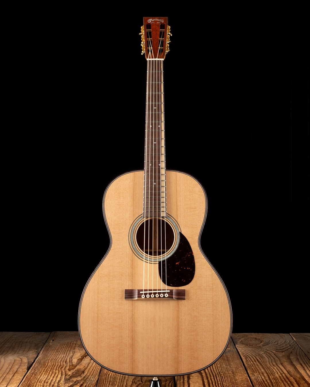 Martin Custom Shop 000 12-Fret Western Red Cedar/African Paduak